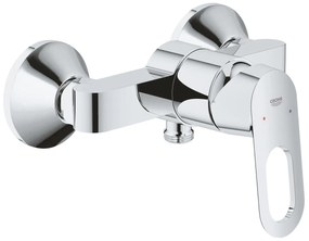 Set Coloana dus Grohe Vitalio palarie patrata 25 cm, baterie cabina dus Bauloop (26698000, 23340000 )