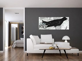 Tablou - Artă stradală - zarvă (120x50 cm)