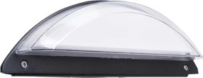 Aplica de perete pentru exterior ALABAMA, LED, 12W, 230V, IP54, neagră
