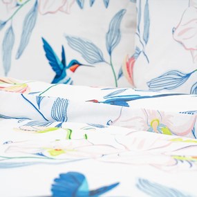 Lenjerie de pat din bumbac 4Home Orchid Paradise, 140 x 220 cm, 70 x 90 cm