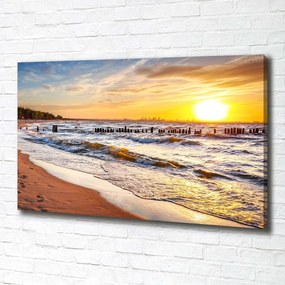Tablou pe pânză Sunset beach