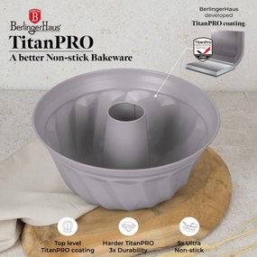 Tava pentru bundt 25 cm Taupe Berlinger Haus BH 7998, antiaderenta gri