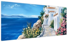 Tablou - Alee lângă mare (120x50 cm)