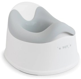 Olita copii, EasyStart, recipient detasabil, baza antiderapanta, bariera anti-stropire, Gri