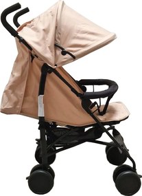 Carucior sport tip umbrela Baby Care™ PRO 818B, Spatar reglabil in 7 trepte, Pozitie somn, Amortizoare, Frana picior, Pliabil, Beige