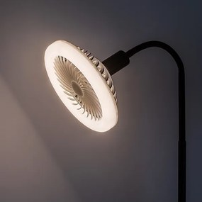 Lampă LED de podea cu ventilator Rabalux 74031, 1xE27/16W/230V