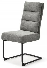 Set de 2 scaune Comfort tesatura structurala gri