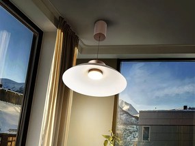 Lustra/ Pendul LED design modern Ion bronz 48cm