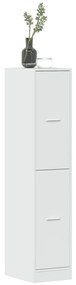 vidaXL Dulap farmacie, alb extralucios, 30x41x144,5 cm, lemn prelucrat