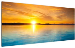 Tablou cu  răsărit de soare (120x50 cm), în 40 de alte dimensiuni noi
