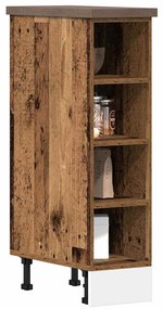 vidaXL Dulap inferior &quot;Riga&quot;, lemn vechi, 20x44,5x81,5 cm