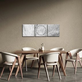 Tablou - Iarbă de pampas N⁰1 (cu ceas) (90x30 cm)