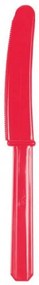 Colorat Tacamuri, cuțit - 10 bucăți Apple Red