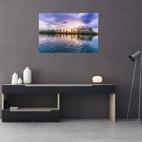 Tablou cu lac (90x60 cm)