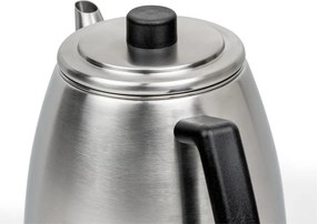 Ceainic argintiu cu filtru din oțel inoxidabil 1,1 l Duet Odense – Bredemeijer