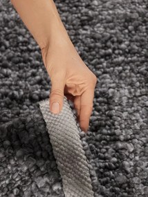 Covor tip traversă gri închis țesut manual din material bouclé 80x200 cm Notting Hill Portobello – Ted Baker