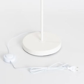 Brilagi - Lampă de podea LED CERIA, 1xE27/40W/230V, Ø 30 cm, negru/alb