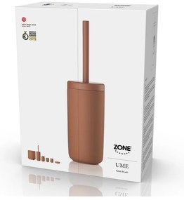 Perie de WC portocalie din gresie ceramică Ume – Zone