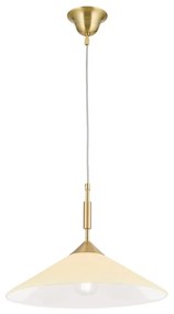 Lustra, Pendul realizat manual ARTDESIGN 40cm, alama mat/ champagne