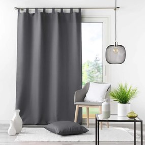 Draperie gri închis 140x260 cm Essentiel – douceur d'intérieur