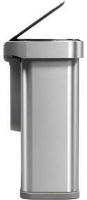 Coș de gunoi fără atingere Simplehuman, cu comandăvocală, pentru sortarea deșeurilor, 58 l, inox