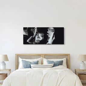 Tablou - Privind în oglindă (120x50 cm)