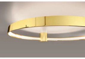 Plafonieră LED RIO LED/50W/230V CRI90 3000K d. 78 cm auriu Thoro TH.252