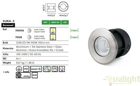 SPOT LED INCASTRABIL DE EXTERIOR SURIA-3 70588