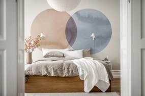 Fototapet, Eclipse, Red Blue, Rebel Walls