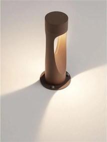 Stalp exterior IP65 LED ROW corten H-30cm