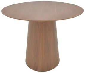 Masa Bucatarie/Dining Donna MDF Nuc, Diametru 100 Cm