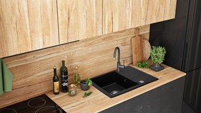 Chiuveta bucatarie Rea NORTH black