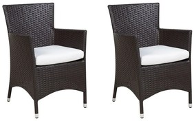 Set scaune 2 buc. Talian (alb crem). 1011523