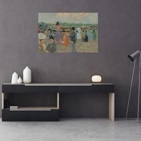 Tablou - Jean-Louis Forain, The Races at Longchamp, reproducere (90x60 cm)