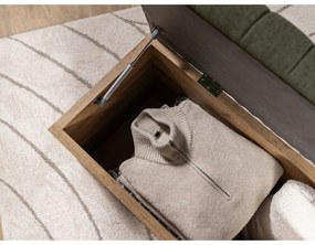 Bancă verde/în culoare naturală Oceane – Bobochic Paris