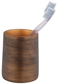 Suport pentru periuțe de dinți Wenko Palena, maro