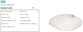 Plafonier diam.30cm, Pietri 92746001NL