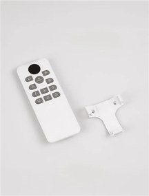 Lustra LED cu ventilator si telecomanda BREVIA