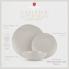 Set farfurii 18 piese Sahara Collection Berlinger Haus BH 10022