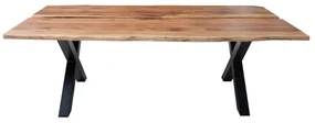 Masa design industrial vintage Mammut X 200cm, salcam A-6538333 VC