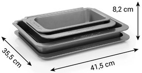 Tăvi de copt în set 4 buc. Compact – Tescoma