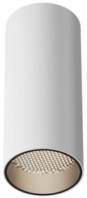 Plafoniera LED design tehnic Focus alb, 4000K
