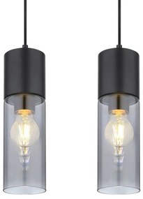 Lustra cu 4 pendule design modern ANNIKA negru