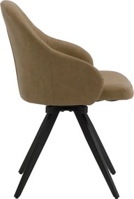 SCAUN TIP FOTOLIU ROTATIV SIMPLY -IMITATIE - MARO