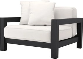 Fotoliu pentru interior si exterior Cap-Antibes, negru 115005 HZ