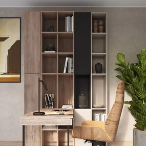 Veioză neagră (înălțime 43 cm) Fideus – Sollux