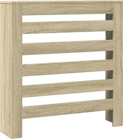 vidaXL Mască pentru calorifer stejar sonoma 78x20x82 cm lemn prelucrat