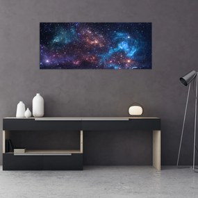 Tablou - Cer de noapte (120x50 cm)