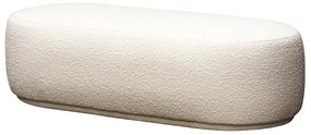 Bancheta alba, din lemn de mesteacan si textil, Annapurna