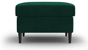 Taburet verde cu tapițerie din catifea Kyoto – Cosmopolitan Design